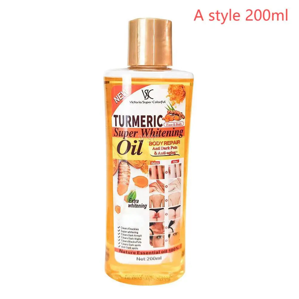 Turmeric Essential Oil – Brightening & Moisturizing Face, Body & Massage Oil (200ml)