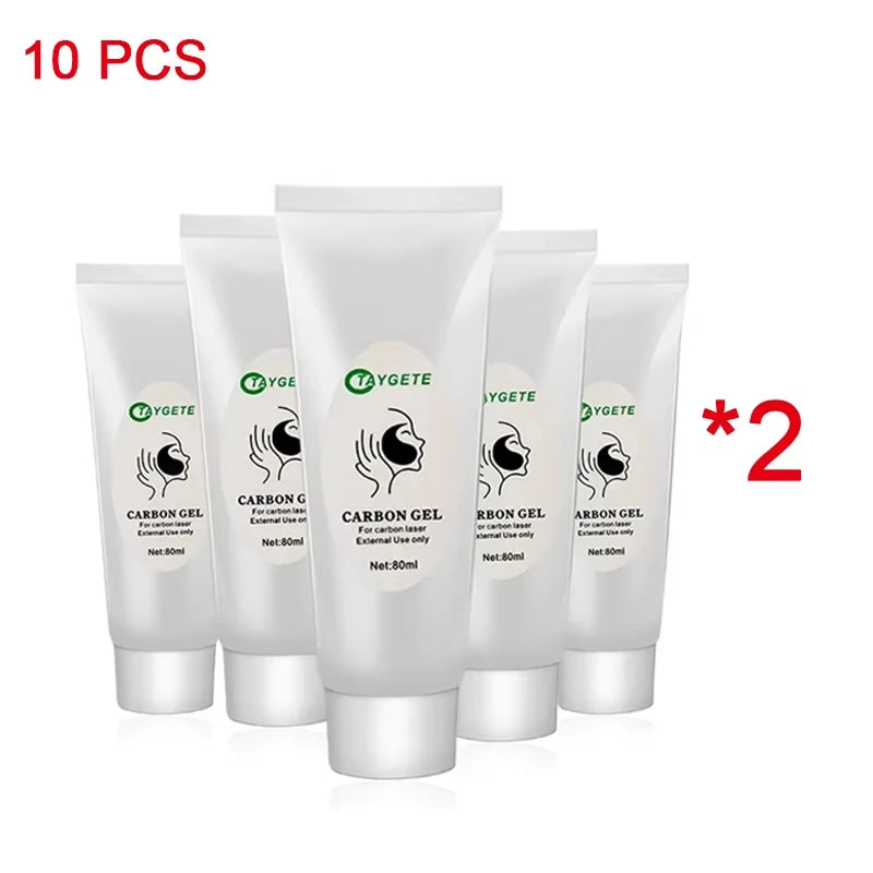 Carbon Black Gel Mask for ND:YAG Laser – Skin Peeling, Pore Minimizing & Whitening Carbon Cream (80ml)