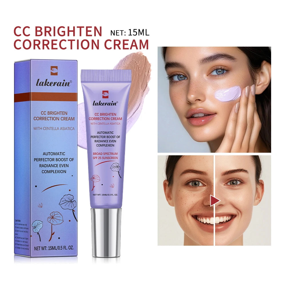 CC Cream Korean Makeup Foundation – Color Correcting Hydrating Coverage (15ml)