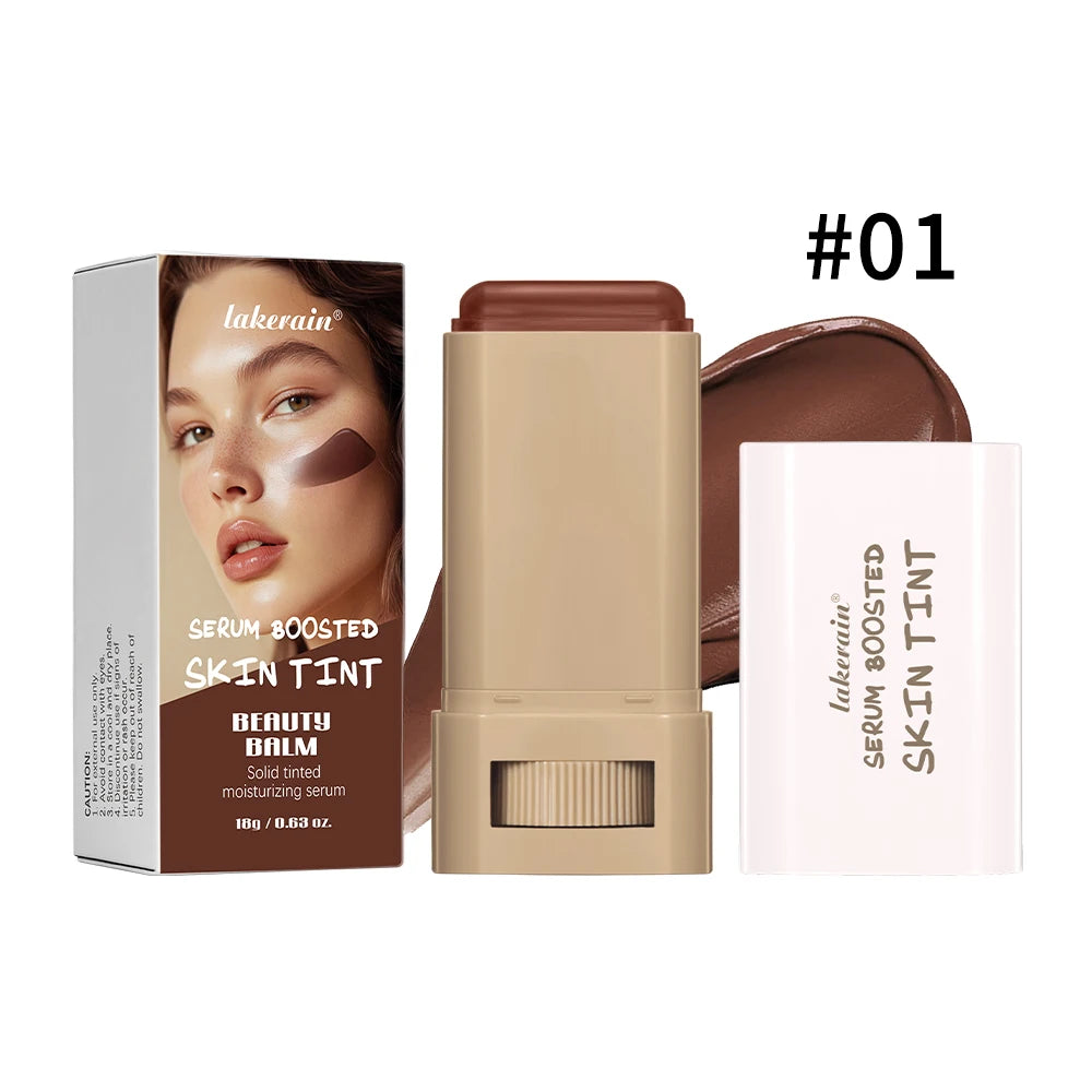 Skin Tint Foundation Stick Concealer Serum High Coverage Travel Bronze Sunblock