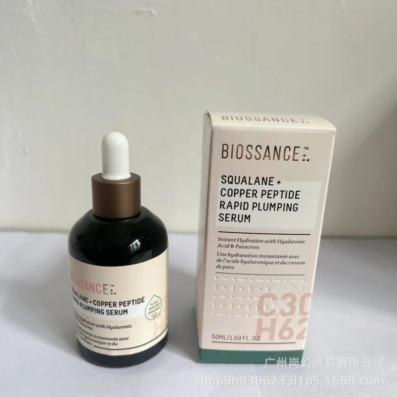 Rose & Blue Copper Peptide Facial Essence Oil – Brightening, Moisturizing & Skin Softening (30ml)