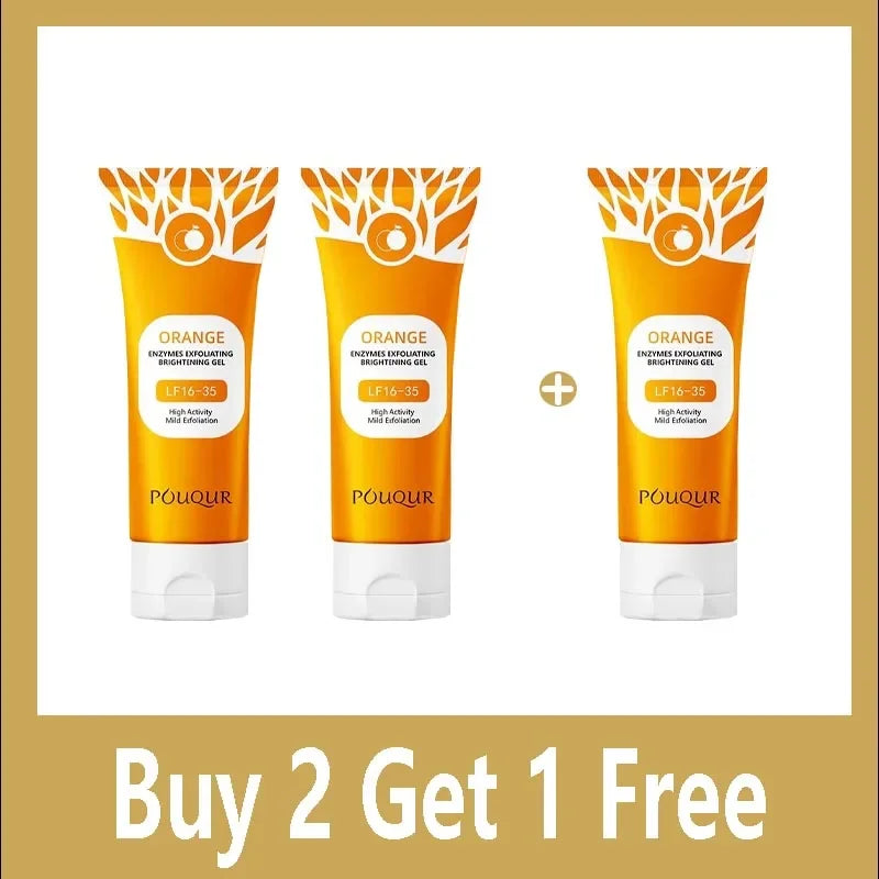 EELHOE Exfoliating Peeling Gel – Brightening & Moisturizing Facial Scrub for Smooth, Nourished Skin