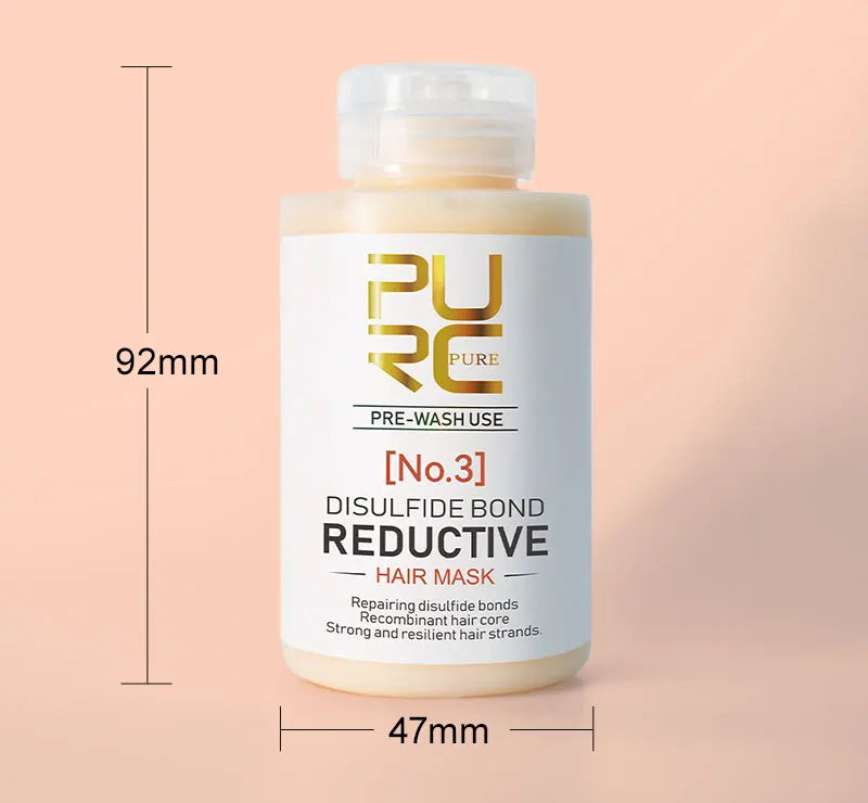 PURC Keratin Hair Mask — Disulfide Bond Repair, Smoothing & Strengthening Treatment 100g