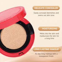 NOVO BB & CC Cream Air Cushion – Oil-Control, Waterproof & Long-Lasting Pore Coverage (13g)