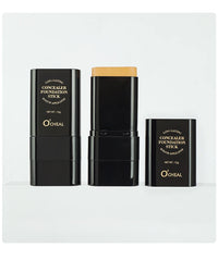 O'CHEAL 2-in-1 Concealer & Foundation Contour Stick – Matte, Waterproof & Buildable Coverage (15g)