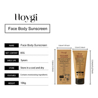 Hoygi Beef Tallow Sunscreen Cream SPF50 – Nourishing Face & Body Sun Protection | Buyer's Choice