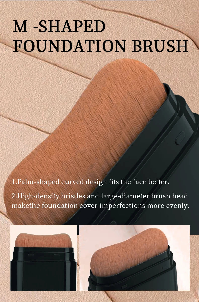 O'CHEAL 2-in-1 Concealer & Foundation Contour Stick – Matte, Waterproof & Buildable Coverage (15g)