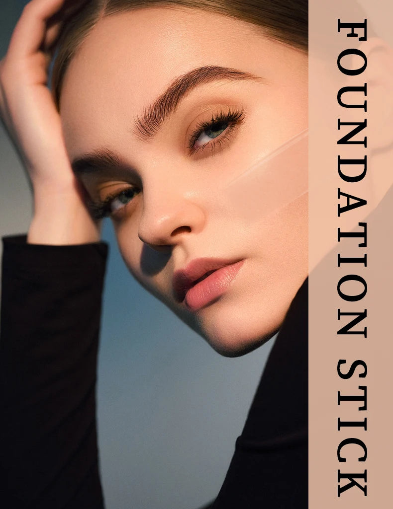 O'CHEAL 2-in-1 Concealer & Foundation Contour Stick – Matte, Waterproof & Buildable Coverage (15g)