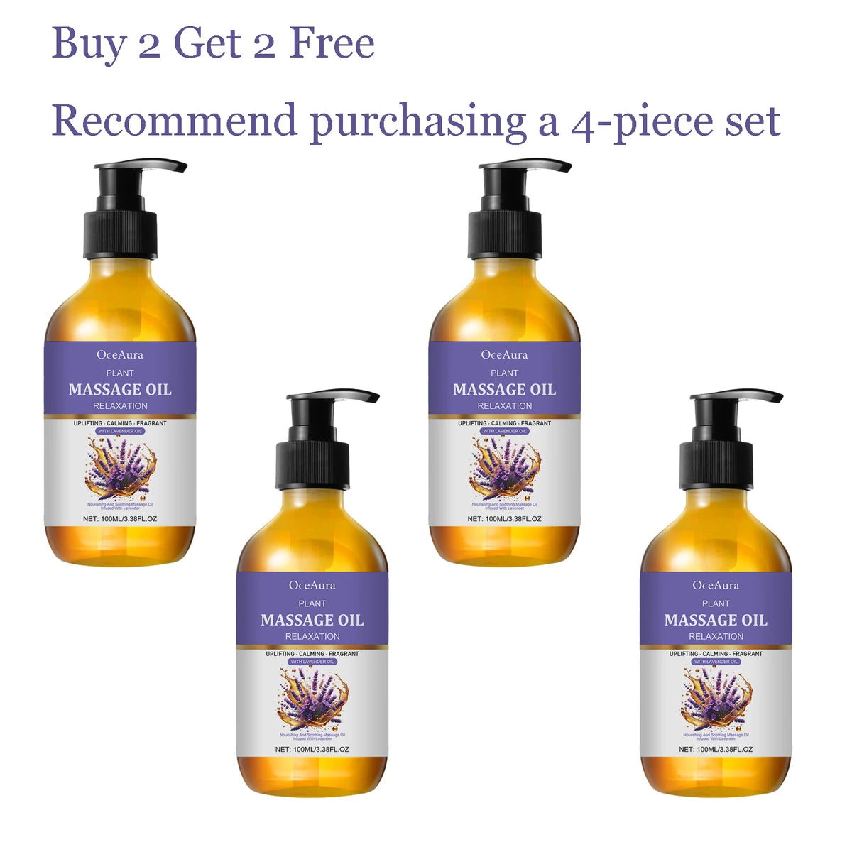 Lavender Body Massage Oil 100ml