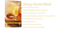 AILKE Brightening Hydrating Facial Mask – Vitamin C, Hyaluronic Acid & Collagen | Anti-Aging 10pcs