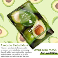 AILKE Brightening Hydrating Facial Mask – Vitamin C, Hyaluronic Acid & Collagen | Anti-Aging 10pcs