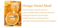 AILKE Brightening Hydrating Facial Mask – Vitamin C, Hyaluronic Acid & Collagen | Anti-Aging 10pcs