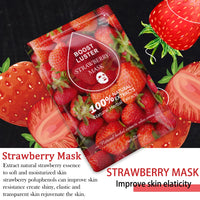 AILKE Brightening Hydrating Facial Mask – Vitamin C, Hyaluronic Acid & Collagen | Anti-Aging 10pcs