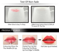 Velvet Matte Nude Lip Gloss - Waterproof Long-Lasting Lipstick