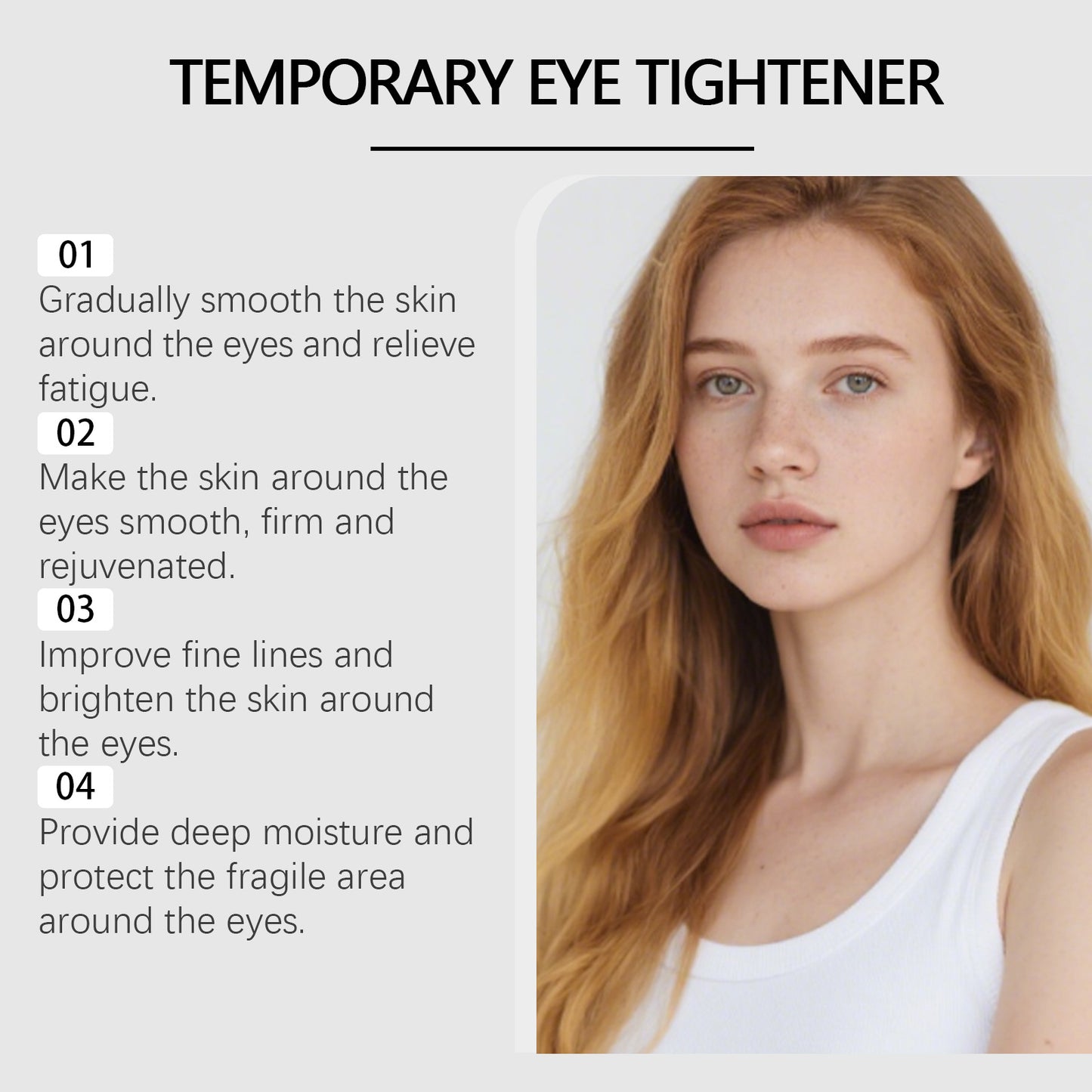Firming Eye Cream – Anti-Puffiness, Dark Circle & Fine Line Treatment