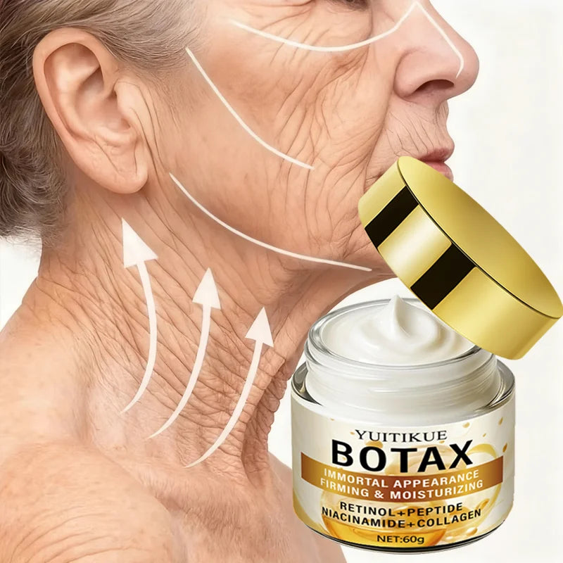 BOTAX Anti-Aging Cream 60g - Retinol+Peptide Formula, Firms, Lifts & Brightens, Immortal Appearance, Instant Effect
