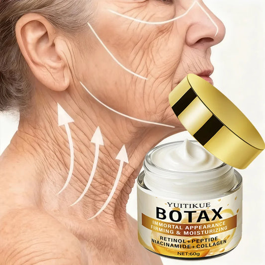 BOTAX Anti-Aging Cream 60g - Retinol+Peptide Formula, Firms, Lifts & Brightens, Immortal Appearance, Instant Effect