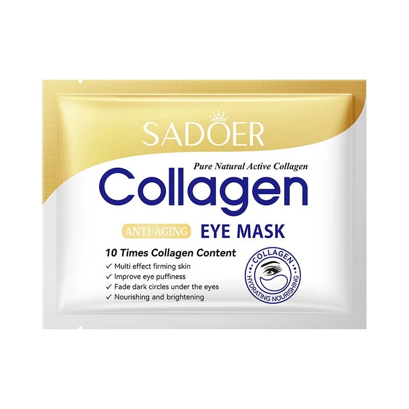 Collagen & Hyaluronic Acid Eye Patches — Firming, Anti Dark Circles & Eye Bag Treatment