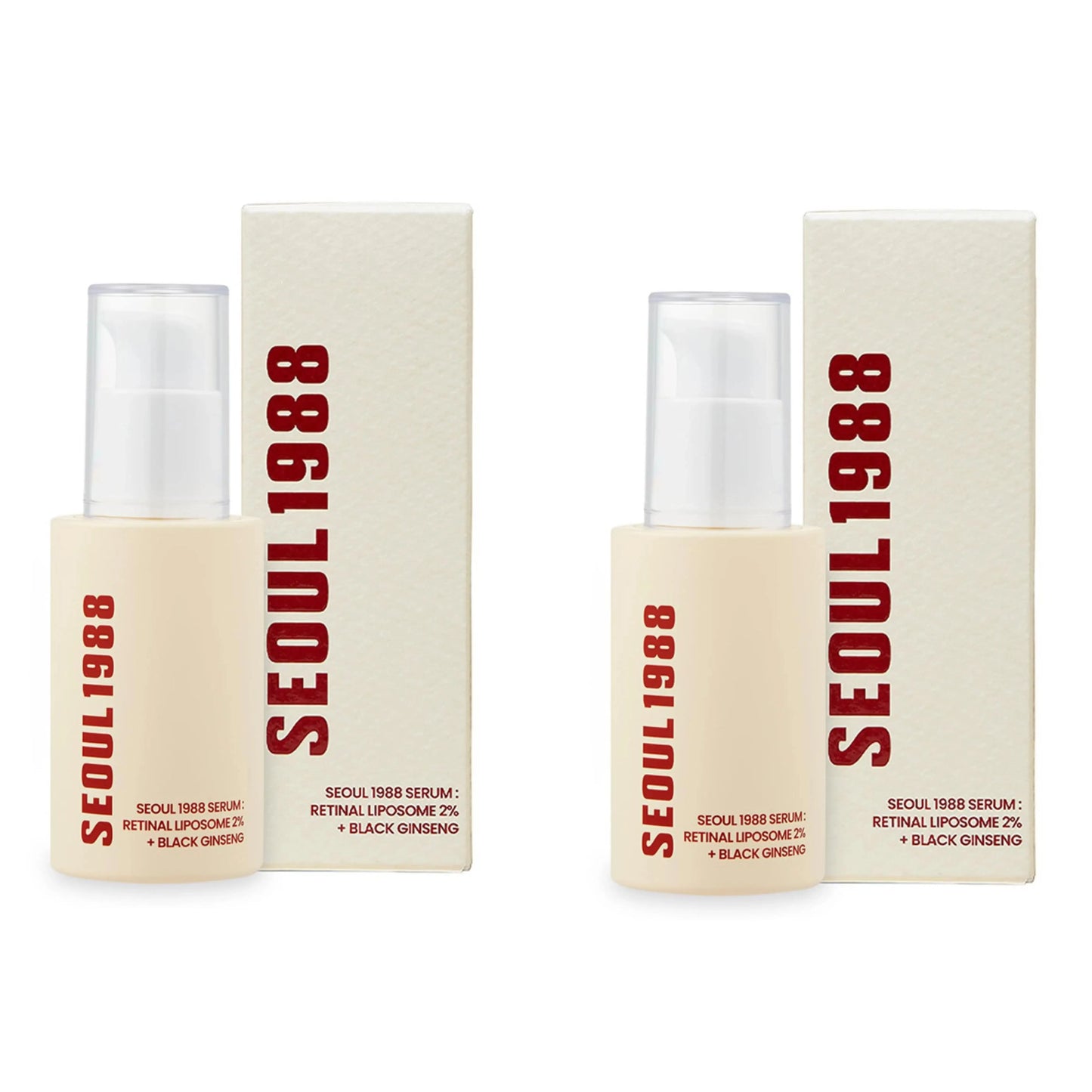 Korean Retinol Serum With Black Ginseng Niacinamide Vitamin C Anti Aging