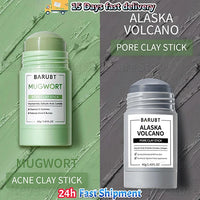 Jaysuing Cleansing Mask Stick – Mugwort, Alaska Volcano & More | Pore Minimizer & Acne Treatment 40g