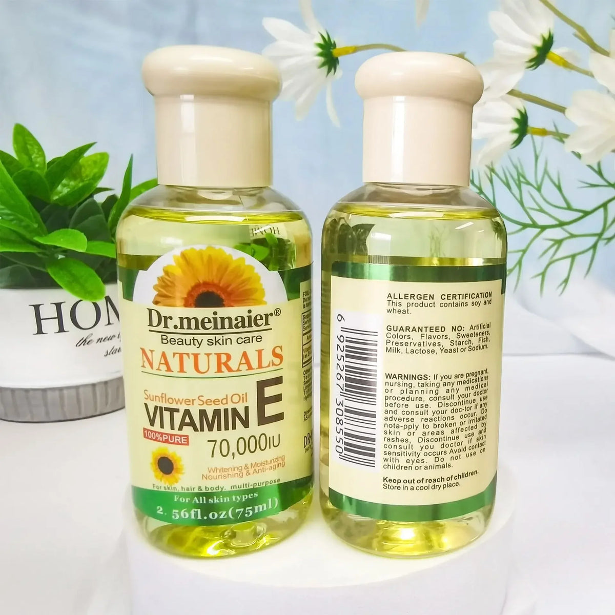 Vitamin E Face Essence Oil – Brightening & Anti-Aging Skin Care (75ml)