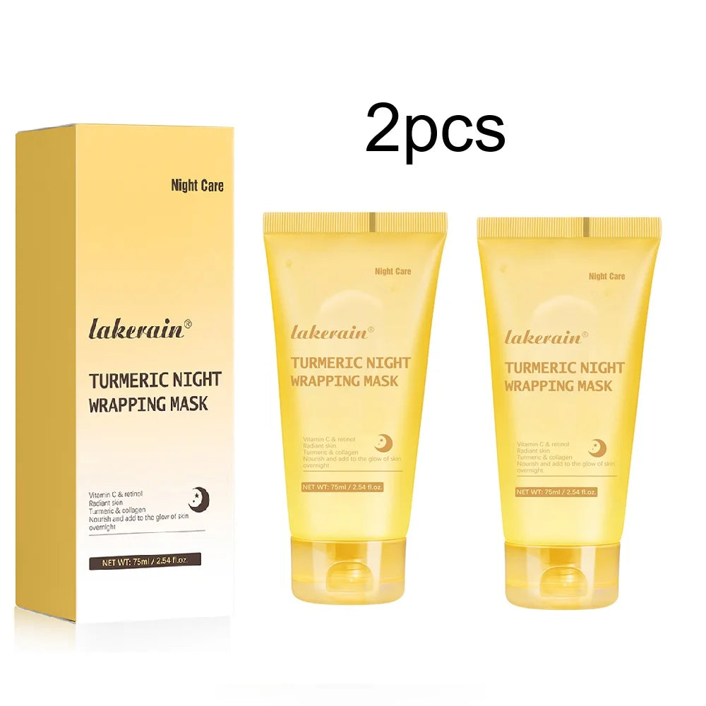 Collagen Night Wrapping Peel-Off Face Mask – Anti-Aging, Firming & Deep Hydration Overnight Skin Treatment for All Skin Types (75ml)