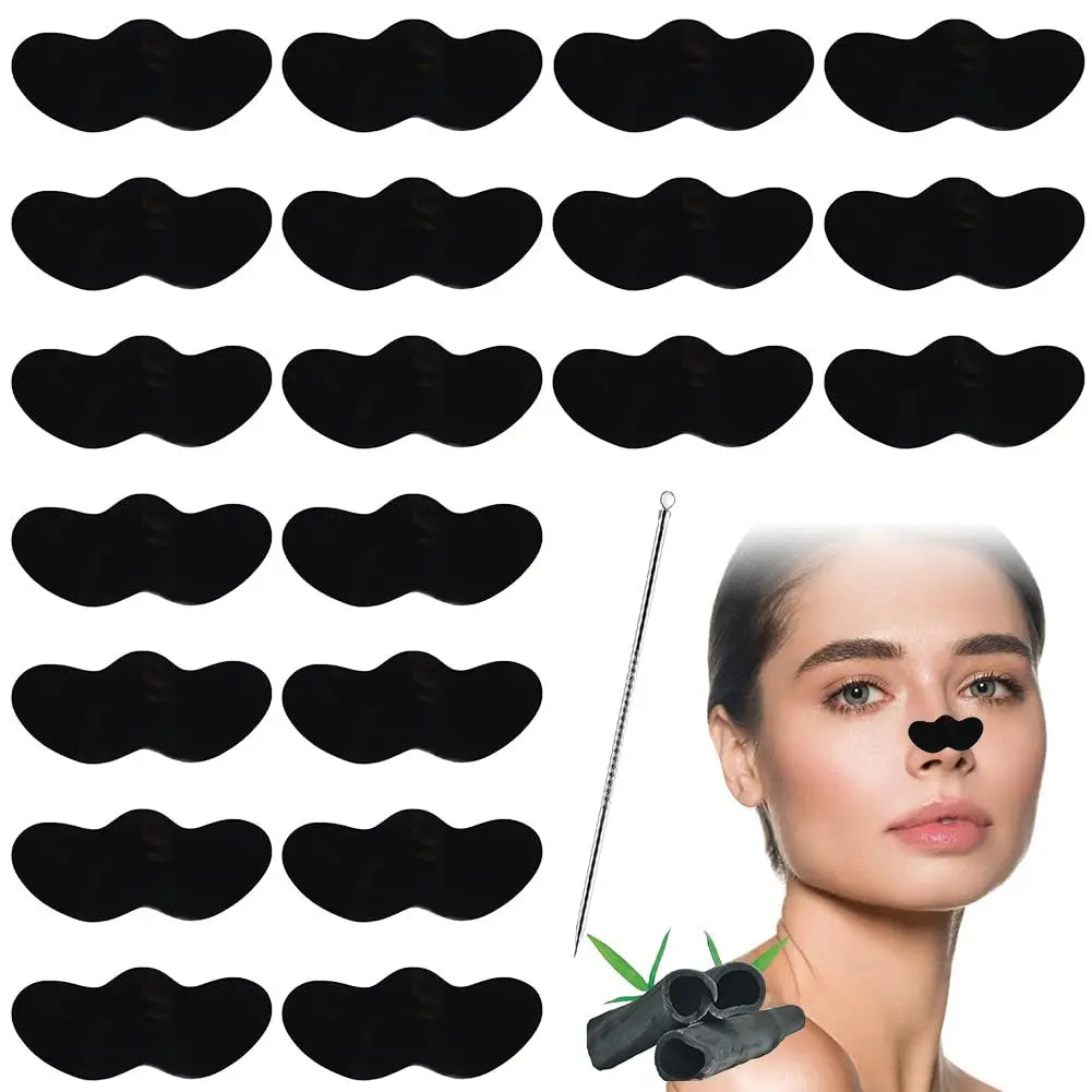 Blackhead Nose Strips – Deep Pore Cleansing & Oil-Absorbing Nose Mask Stickers