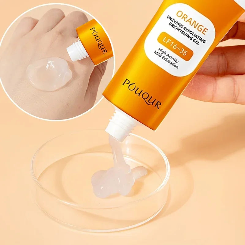 EELHOE Exfoliating Peeling Gel – Brightening & Moisturizing Facial Scrub for Smooth, Nourished Skin