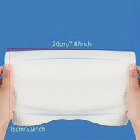 Plant Fiber Cotton Disposable Face Towels – Soft Pearl-Pattern Wipes for Face Washing & Drying (15x20cm)