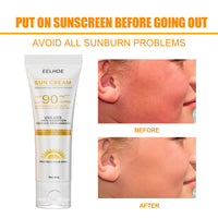EELHOE SPF Sunscreen Concealer Cream – Moisturizing, Sweatproof & Matte Finish for Face, Lips & Cheeks 40g