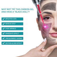 Carbon Black Gel Mask for ND:YAG Laser – Skin Peeling, Pore Minimizing & Whitening Carbon Cream (80ml)