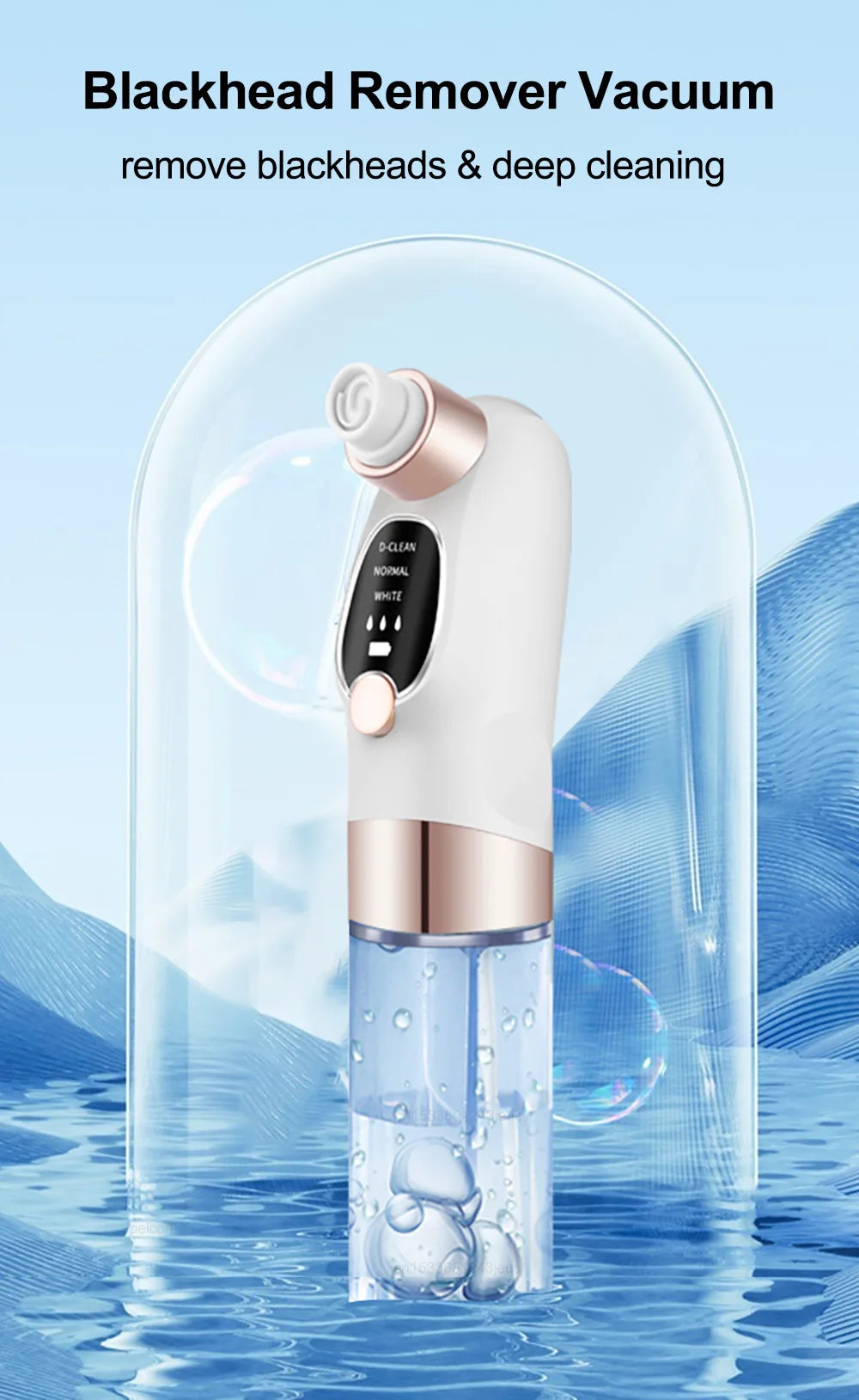 Peicon Electric Blackhead Remover Pore Vacuum – EMS Deep Cleansing | Rechargeable Facial Cleaner
