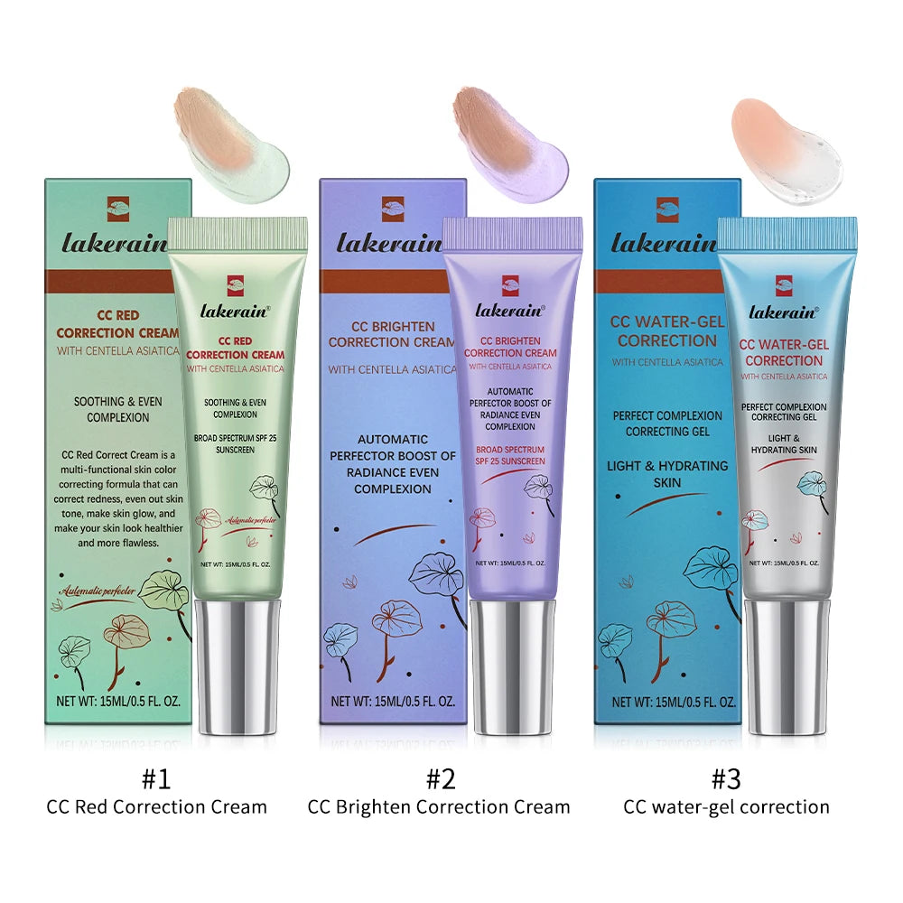 Centella CC Cream – Color Correcting Korean Foundation with Hydrating Coverage (15ml)