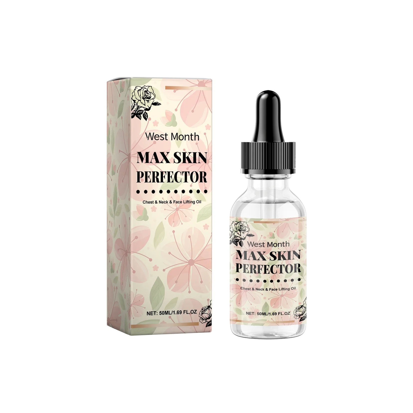 Chest Neck Face Lifting Oil Efficient Nourishment Deeply Nourish the Skin Moisturizing Oil Boost Radiance Winter Skincare