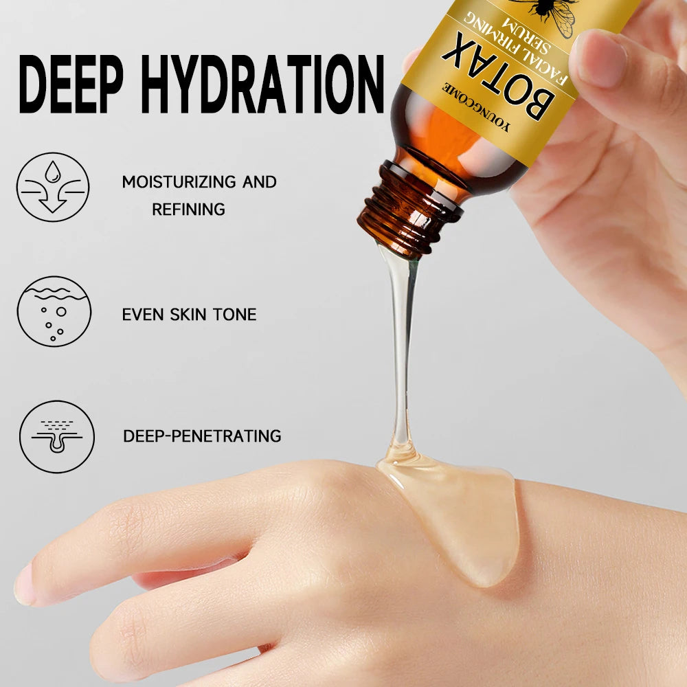 Bee Venom Anti-Aging Face Serum – Collagen Boosting & Wrinkle Reducing Essence (40/60ml)