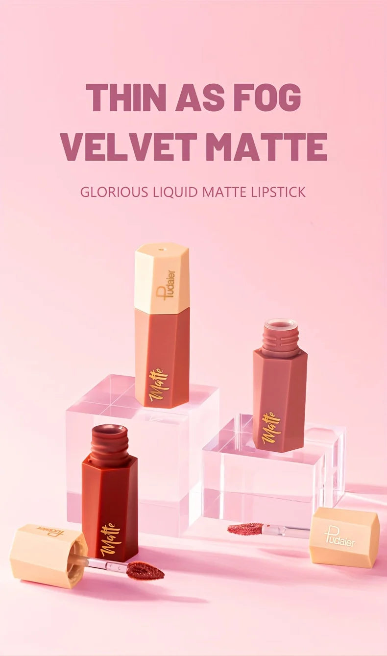 Velvet Matte Lip Tint - Waterproof Long-Lasting Lip Stain