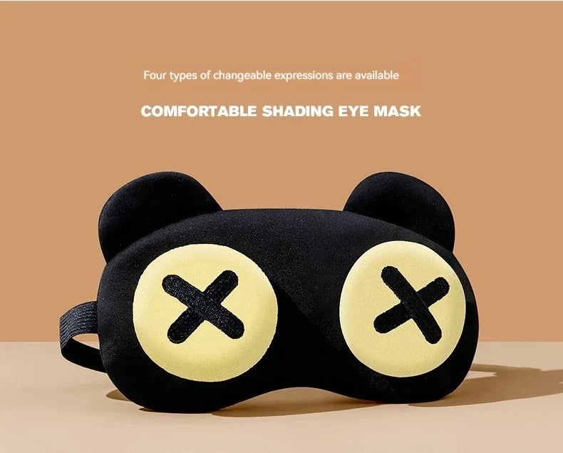 Cute Sleep Eye Mask – Light Blocking, Breathable & Comfortable for Kids & Adults