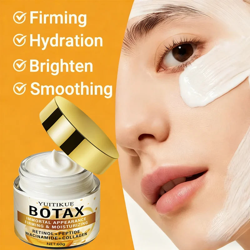 BOTAX Anti-Aging Cream 60g - Retinol+Peptide Formula, Firms, Lifts & Brightens, Immortal Appearance, Instant Effect