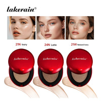 Lakerain Super Fit Cushion Foundation | SPF Sunscreen, Waterproof, 72-Hour Longwear | 9 Shades