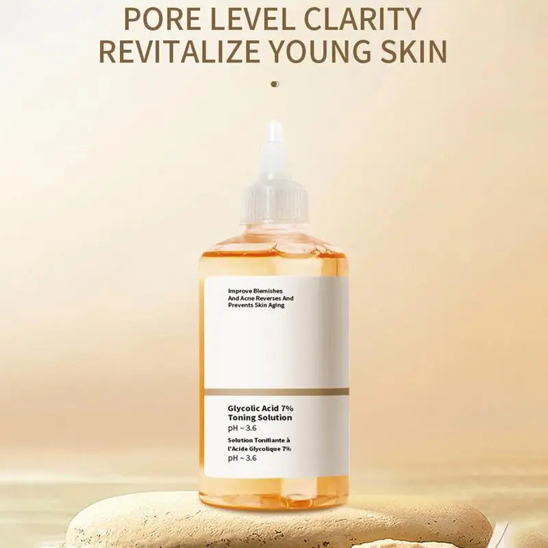 Disaar Glycolic Acid 7% Exfoliating Toner – Moisturizing Face Serum for Smooth, Bright Skin (240ml)