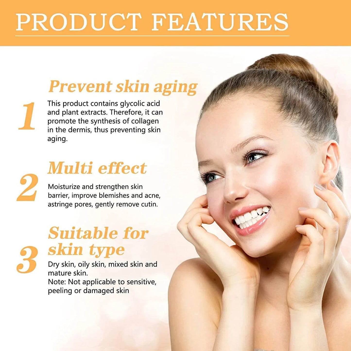 Glycolic Acid 7% Toning Solution – AHA Exfoliating Toner for Acne, Anti-Aging & Skin Brightening (100ml)