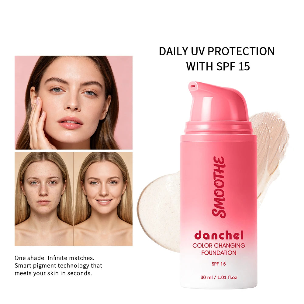 4-in-1 Color Changing Foundation – SPF30, Concealer, Moisturizer & Even Skin Tone | Buyer's Choice