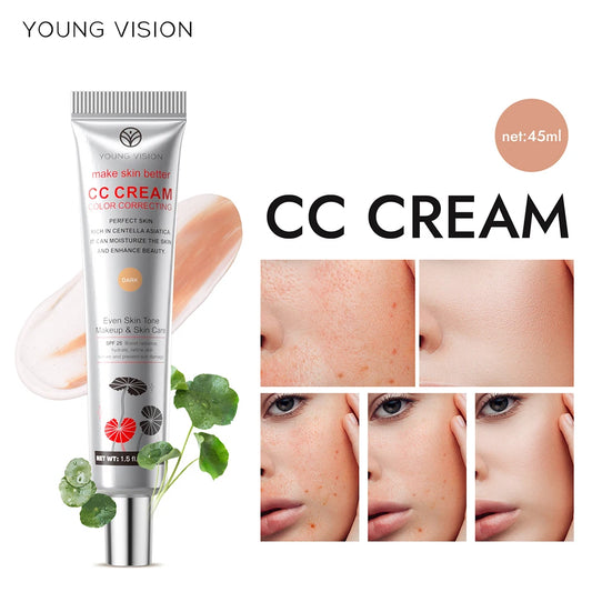 YOUNG VISION Centella Asiatica CC Cream – Brightening, Concealing & Skin Repairing (45ml)