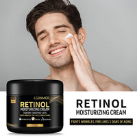 Men's Retinol Face Moisturizer – Anti-Wrinkle & Pore Minimizing