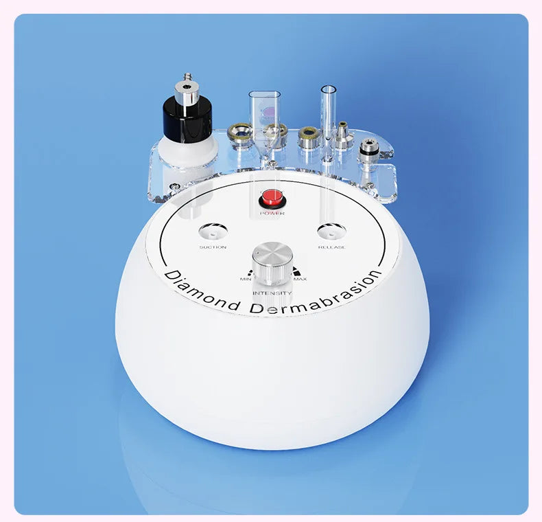 3-in-1 Diamond Microdermabrasion Machine – Blackhead Removal, Deep Cleanse & Pore Tightening