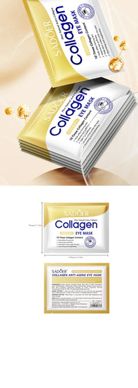 Collagen & Hyaluronic Acid Eye Patches — Firming, Anti Dark Circles & Eye Bag Treatment