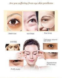 Crystal Gold Collagen Eye Patches – Anti Dark Circles, Puffiness & Moisturizing