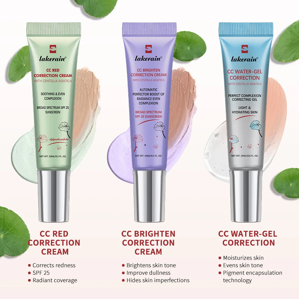Centella CC Cream – Color Correcting Korean Foundation with Hydrating Coverage (15ml)