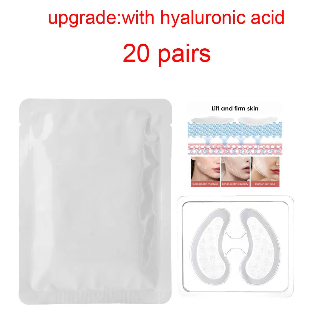 Microneedle Eye Patches with Hyaluronic Acid — Anti Dark Circles, Wrinkles & Fine Lines