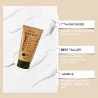 Eelhoe Cow Fat Protective Cream – Outdoor UV Protection, Moisturizing Skin Barrier | Buyer's Choice